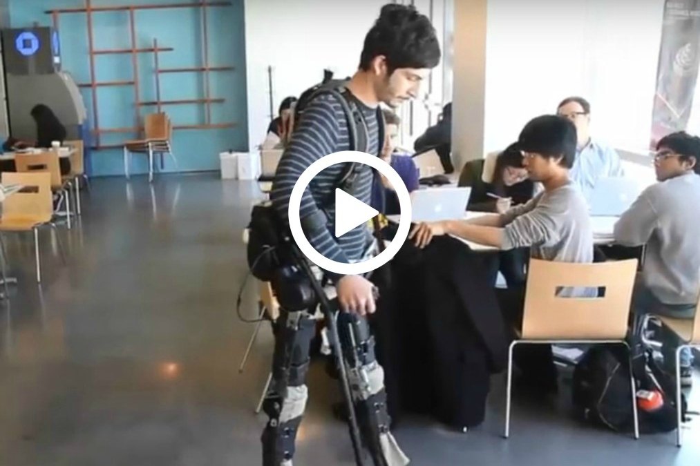 Robotic Exoskeleton Helps Those Paralyzed Walk Again