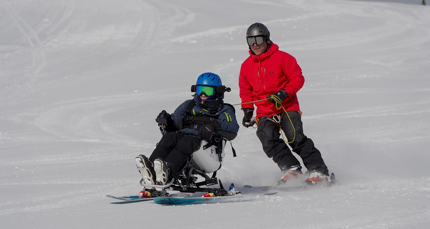 Adaptive Technology Gives Those with Complex Disabilities Skiing Independence 
